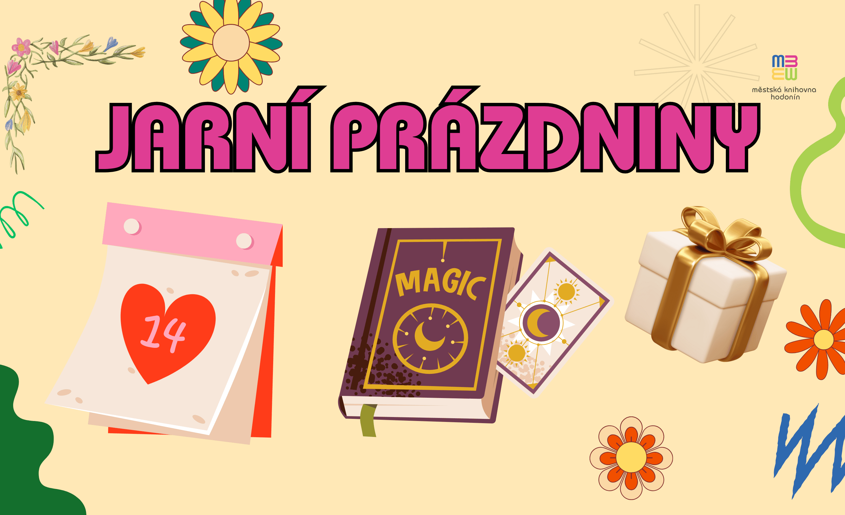 Jarní prázdniny v knihovně